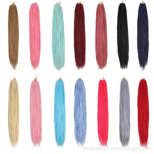 Ombre Braids Synthetic Hair Box Braids Crochet Extension African Darling Braids 24inch